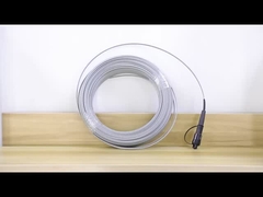 SC APC سیم پیچ با رول داخلی درب قطره کابل فیبر خود پشتیبانی