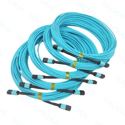 کابل پیچ فیبر نوری کمپکت MPO / MTP