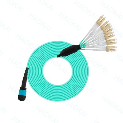 کابل پیچ فیبر نوری کمپکت MPO / MTP