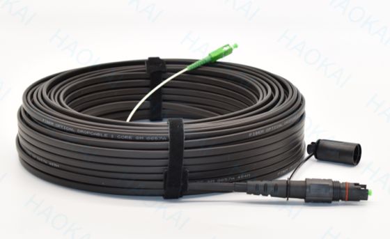FTTA Mini Waterproof Patch Cord SC APC-SC کابل فیبر نوری قطره ای