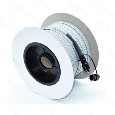 FTTH Pull Out Type Mini SC APC درب بیرون قطره کابل ضد آب سیم پیچ فیبر