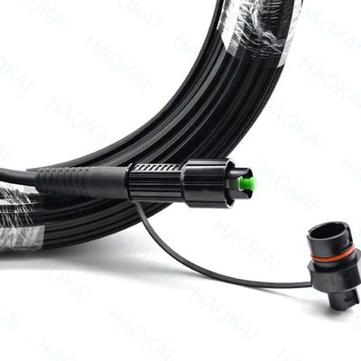 IP68 درب قطره کابل FTTX راه حل فیبر نوری پیچ سیم اتصال ضد آب