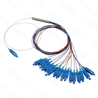1x32 PLC فیبر نوری Splitter فیبر نوری کوپلر Splitter با SC APC Connetcor