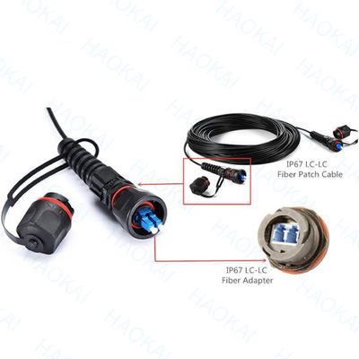 Mini IP SC APC OptiTap LC UPC FTTH قطره کابل مونتاژ کانکتور ضد آب