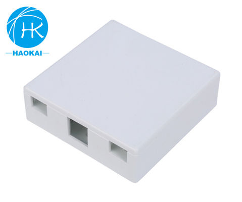 2core Mini Terminal Box SC Fiber Optic Access 86type باکس نصب شده روی دیوار
