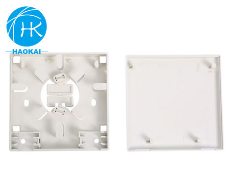 2port Indoor FTTH Faceplate Box Desktop SC LC UPC 86type مینی فیبر نوری رزت باکس