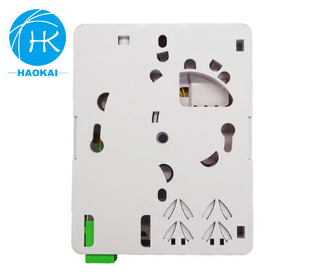 جعبه رزنت فیبر نصب شده روی دیوار 1port 2port Mini Faceplate Optic FTTH Box
