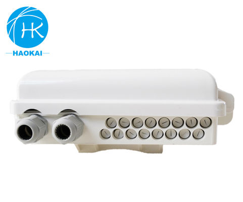 16 پورت پیش پایان شده فیبر نوری جعبه توزیع بیرونی FTTH جعبه
