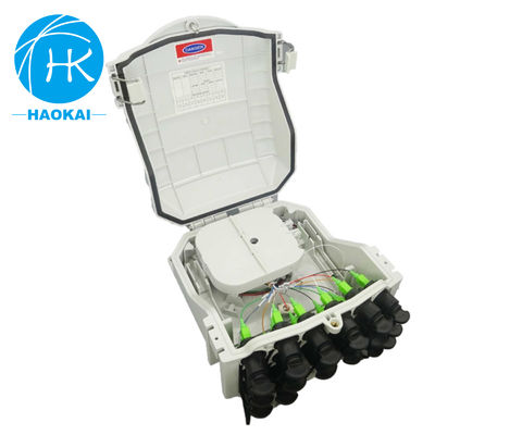 جعبه اتصال آب ضد آب با فیبر نوری در فضای باز 16core 16ports FTTH Box