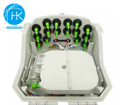 جعبه اتصال آب ضد آب با فیبر نوری در فضای باز 16core 16ports FTTH Box
