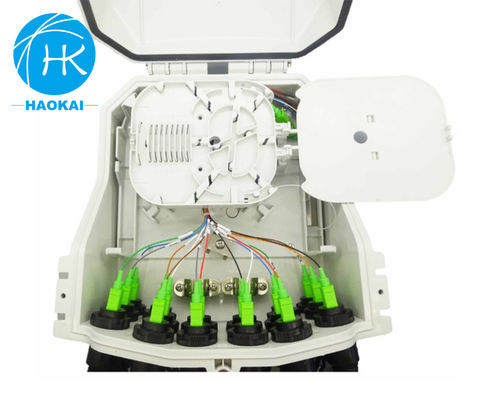 جعبه اتصال آب ضد آب با فیبر نوری در فضای باز 16core 16ports FTTH Box