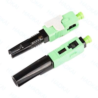 0.3db 60mm SC APC Fast Connector SM FTTH فیبر نوری سریع