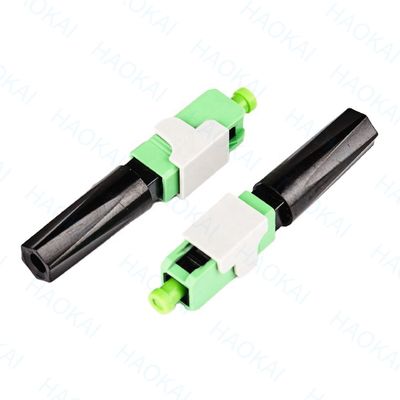 0.3db 60mm SC APC Fast Connector SM FTTH فیبر نوری سریع