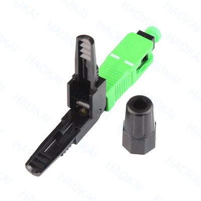 SC APC فیبر نوری اتصال سریع 55mm طول فیبر نوری اتصال سریع