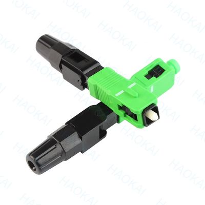 SC APC فیبر نوری اتصال سریع 55mm طول فیبر نوری اتصال سریع
