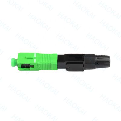 SC APC Quick Connector FTTH Drop Cable فايبر نوري فايبر فايبر فايبر
