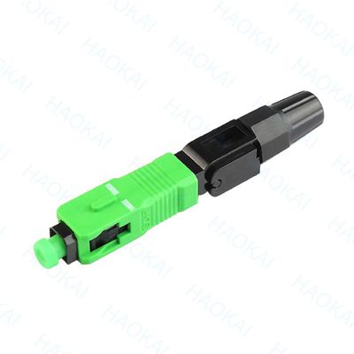 SC APC Quick Connector FTTH Drop Cable فايبر نوري فايبر فايبر فايبر