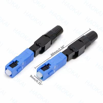کابل قطره FTTH فیبر نوری اتصال سریع فیبر SC UPC اتصال سریع