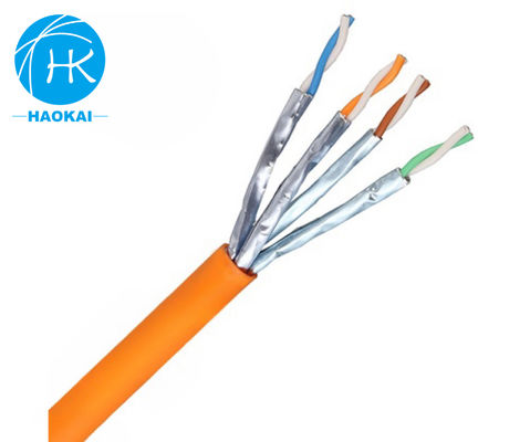 کابل اینترنت سه گانه SFTP CAT6 کابل LAN بیرونی 305m