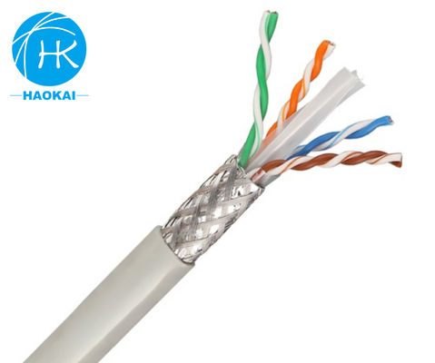کابل اینترنت سه گانه SFTP CAT6 کابل LAN بیرونی 305m