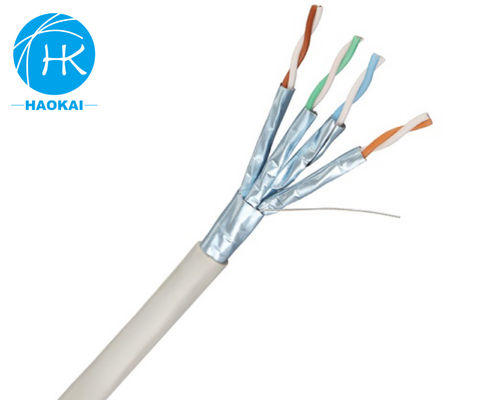 1000MHz 1000ft Sstp FFTP CAT7 LAN کابل Cat6a کابل ارتباطات اینترنت 305m