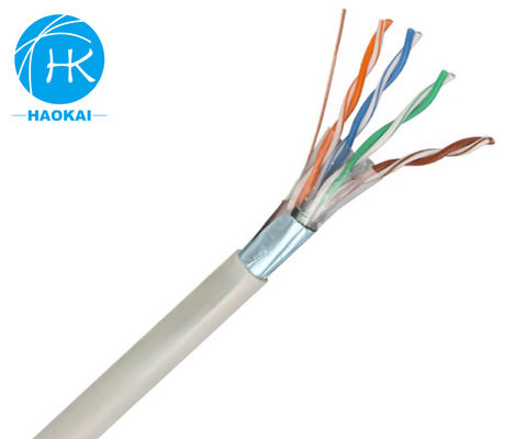 کابل UTP CAT5E در فضای باز کابل LAN مس خالص با برق و پیام رسان