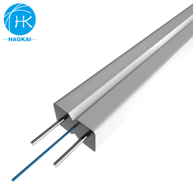 کابل قطره ای داخلی FTTH سیم فولادی 1 هسته 2 هسته 4 هسته خود پشتیبانی کابل فیبر نوری